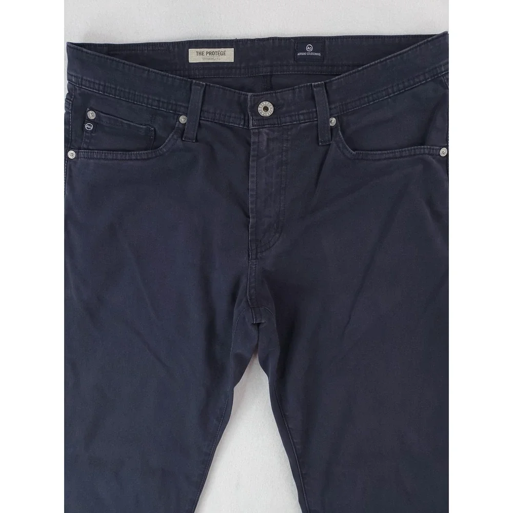 AG Adriano Goldschmied Mens Jeans 32x30* The Protege Straight Leg Dark Navy Pant